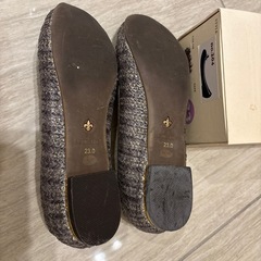 Le creative? レクリエティブ　グリッターシューズ23cmの画像