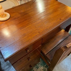 アメリカ家具1982年デスクとチェアーの画像