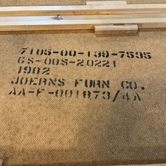 アメリカ家具1982年デスクとチェアーの画像