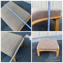 旭川家具 カンディハウス オットマン スツール 椅子の画像