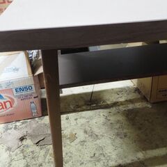 センターテーブル、ラワン、５０x１２２x５２、昭和レトロ、アンティークの画像