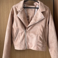 ミスティーウーマン　レディース　ライダースジャケット　背中編み上げ