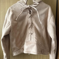 ミスティーウーマン　レディース　ライダースジャケット　背中編み上げの画像