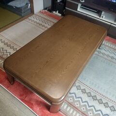 こたつテーブル 150✕80cmの画像