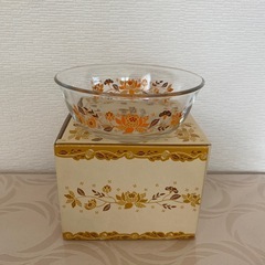 《未使用》アジアンテイスト ガラスボウル3個セットの画像