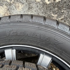 ホイール付きスタッドレスタイヤ(軽自動車
)の画像