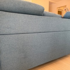 関家具 カウチソファ3人掛けの画像