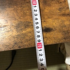 長方形家具調こたつの画像