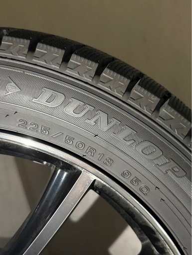 【美品✨】DUNLOP WINTER MAXX 225/50R18 ホイール付き4本セット　溝たっぷり！送料込み