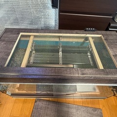 爬虫類等自作飼育ケージの画像