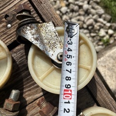 台車のタイヤの画像