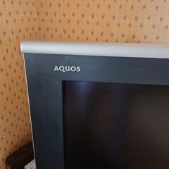 液晶テレビ３２型　アクオス　中古品の画像