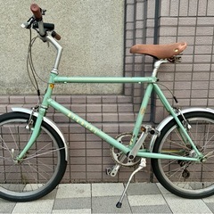 正規　ビアンキ   Merlo 20 インチ　ミニベロ 420 mm   ７段変速　東京　三鷹市　武蔵野市　　京王線　仙川駅　中央線　三鷹駅　吉祥寺駅の画像