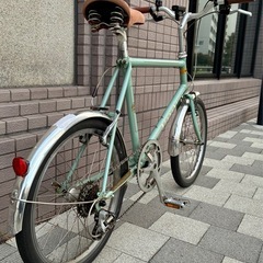 正規　ビアンキ   Merlo 20 インチ　ミニベロ 420 mm   ７段変速　東京　三鷹市　武蔵野市　　京王線　仙川駅　中央線　三鷹駅　吉祥寺駅の画像