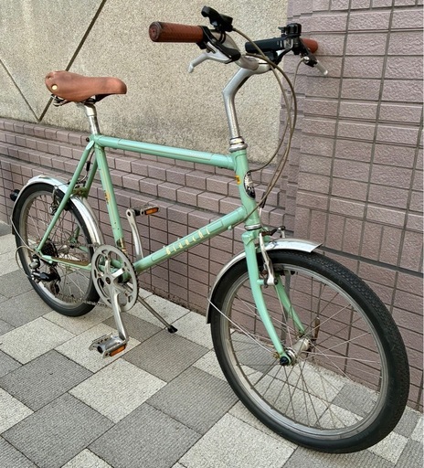 正規　ビアンキ   Merlo 20 インチ　ミニベロ 420 mm   ７段変速　東京　三鷹市　武蔵野市　　京王線　仙川駅　中央線　三鷹駅　吉祥寺駅