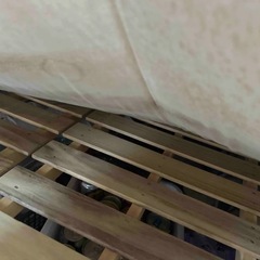 無料！！無印良品 ベッド＆マットレスセット（無料）の画像