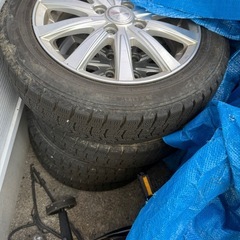 スタッドレスタイヤホイールの画像
