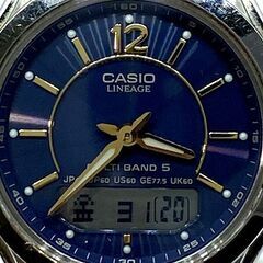 CASIO カシオ LINEAGE リネージュ ウェーブセプター メンズウォッチの画像