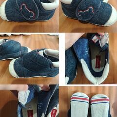 ミキハウス 子供靴 13センチの画像