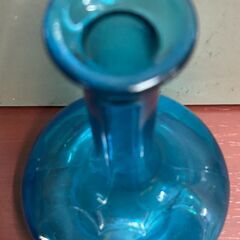 ヴィンテージ　ブルー　OTTO　of  Japan　花瓶の画像