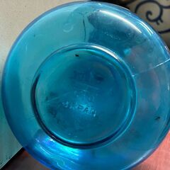 ヴィンテージ　ブルー　OTTO　of  Japan　花瓶の画像