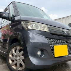 特別仕様車☆走行10万キロ台！月々9千円〜分割払い可❗️ 車検付き！【名義変更代込み】大人気☆スズキ パレットSW☆ディスプレイオーディオ付き☆両側電動スライドドア☆バックカメラ付き☆ドラレコ付き☆スマートキー☆フルオートエアコン☆純正アルミ☆事故修復歴無し☆そのまま乗って帰れます‼️の画像