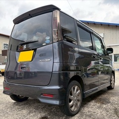 特別仕様車☆走行10万キロ台！月々9千円〜分割払い可❗️ 車検付き！【名義変更代込み】大人気☆スズキ パレットSW☆ディスプレイオーディオ付き☆両側電動スライドドア☆バックカメラ付き☆ドラレコ付き☆スマートキー☆フルオートエアコン☆純正アルミ☆事故修復歴無し☆そのまま乗って帰れます‼️の画像