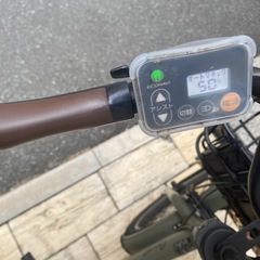 パナソニック Panasonic 電動アシスト自転車 ギュット・アニーズ・DX 20型 16Ah 内装3段変速 マットオリーブ 2019年モデル BE-ELAD03Gの画像