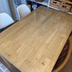 ダイニングテーブル　シンプル　木目　スタンダード　の画像