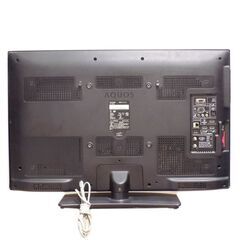 新札幌 シャープ アクオス LC-32V5 32型 液晶テレビ TV SHARP AQUOS 2011年製 リモコン付 No.3690の画像