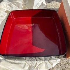 GY1103 華の舞 重箱 合成漆器　お祝い　正月　2段の画像