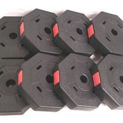 wout ダンベルセット 20kg×2個セット 連結シャフトでバーベルにも！ 筋トレ トレーニング 札幌市 白石店の画像