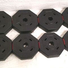 wout ダンベルセット 20kg×2個セット 連結シャフトでバーベルにも！ 筋トレ トレーニング 札幌市 白石店の画像