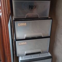 衣装ケース 三つセット の画像