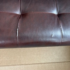 kチェアー風2人掛けソファの画像