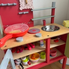 おままごとキッチン　おままごとセット　冷蔵庫　モンテッソーリ卵の画像