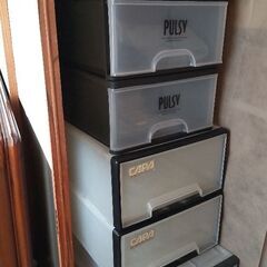 衣装ケース 三つセット の画像