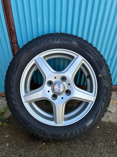 【受渡者決定】スタッドレスタイヤ155/65R14  ホイール付き