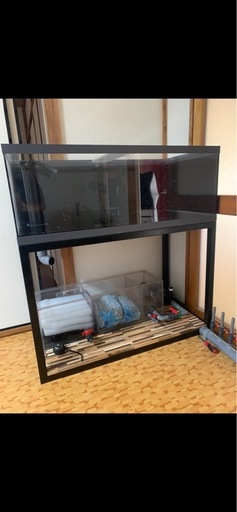 1200×550アクリルオバーフロー水槽
