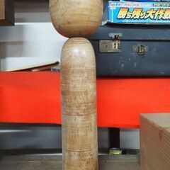 やじろうこけし、作家銘あり、４６センチ、宮城県の画像