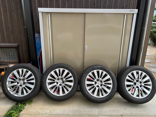 アルファード20系純正ホイール　スタッドレスセット