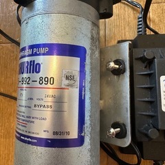 【ブースターポンプ】浄水 RO水　精製ポンプ SHURflo 8005-992-890 電源アダプター DJ-80-24の画像