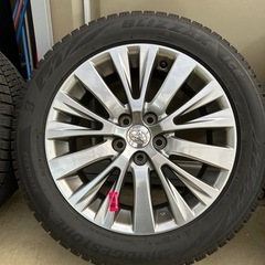 アルファード20系純正ホイール　スタッドレスセットの画像