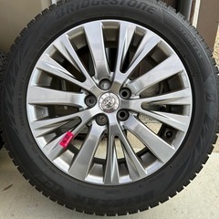 アルファード20系純正ホイール　スタッドレスセットの画像