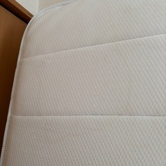 シングル ベッドマットレス ニトリ NSleep カバーつ付きの画像