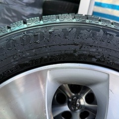 アルファード純正ホイール スタッドレスタイヤ の画像