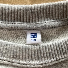 ユニクロ　子供用160センチ古着の画像