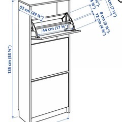 🉐IKEA／シューズボックス❗️の画像