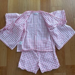 ファミリア　女の子用甚平  90cm　　　の画像