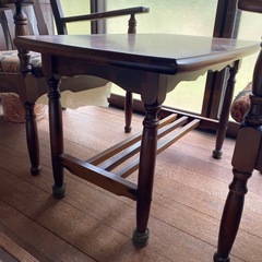 【受け渡し決定しました】古家具　昭和レトロ　応接セットの画像